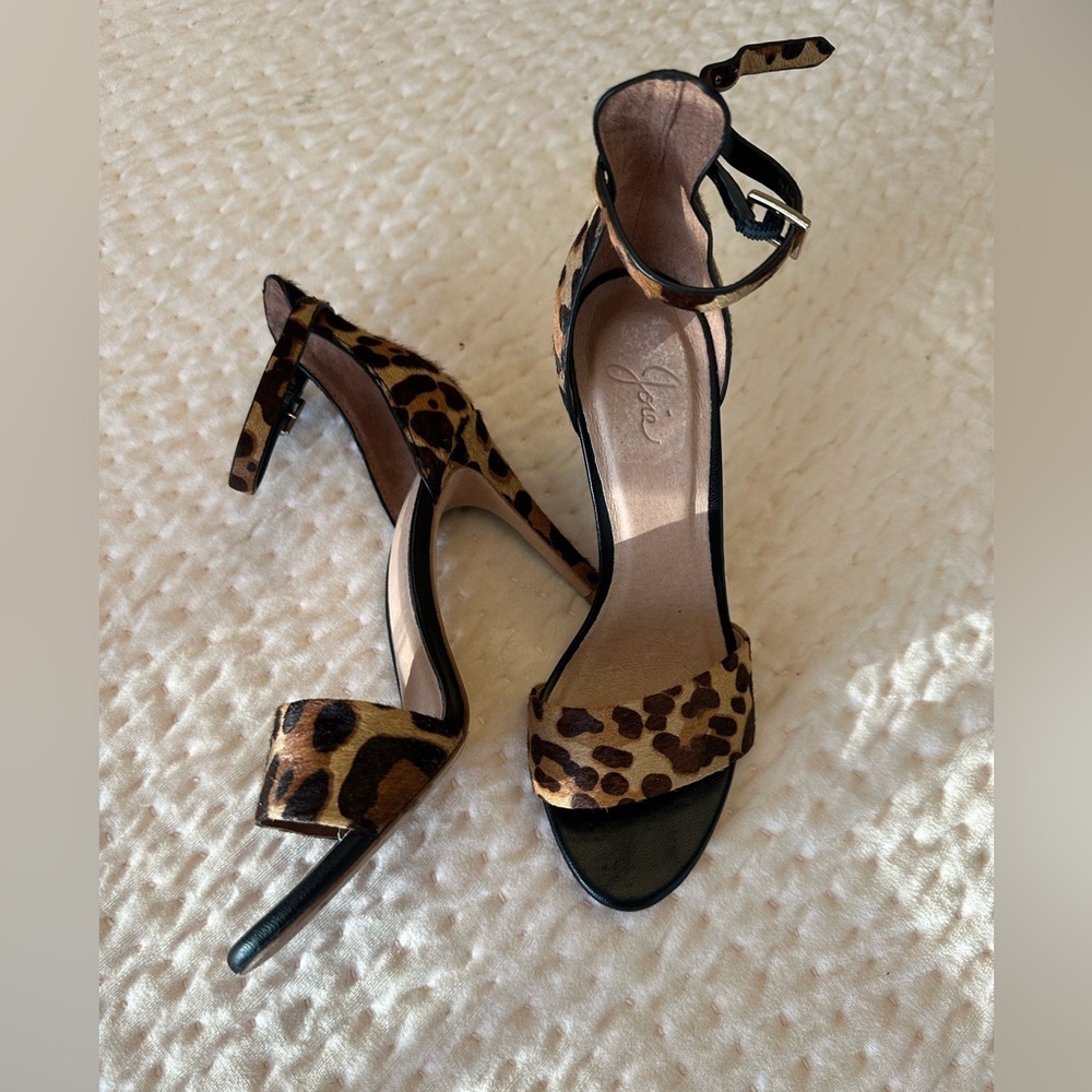 Joie Leopard Print Women's high heels - Picture 3 of 4